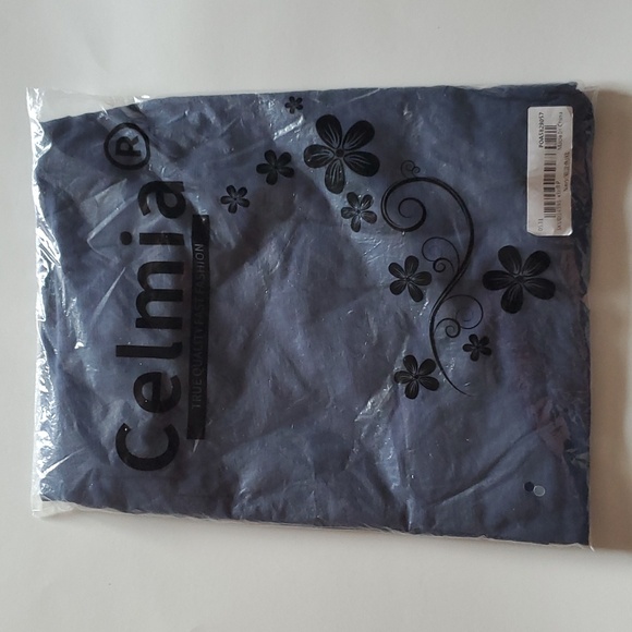 Zanzeea Light Cotton Wide Leg Pants XL Navy Blue NWT - Picture 6 of 6